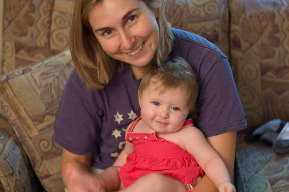 Sam and her Bebba (Becca Weaver came into town for a few days).