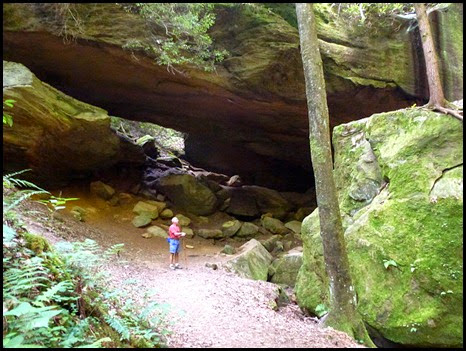 08 - It's a Big Arch, but waterfall was dried up