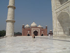 Side view from mausoleum level