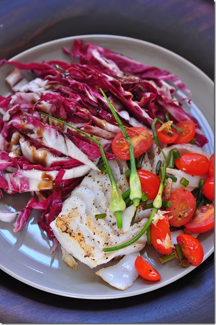 cod with garlic