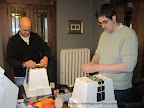 Cooler knot tying contest