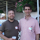 Mike (right) and his cousin Pat Mike (right) and his cousin Pat