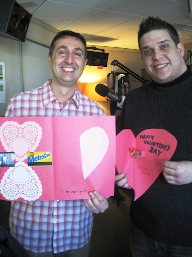 Our two romantic, crafty gentlemen.
