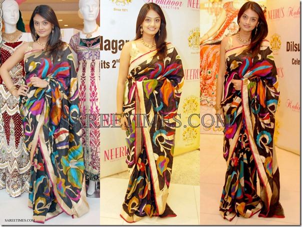 Nikitha_Narayan_Uppada_Silk_Saree