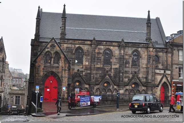 Edimburgo. Royal Mile. Iglesia de San Columba's Free-DSC_0436