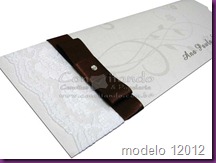 Convite de Casamento com renda, convite rendado, convite papel aspen com renda