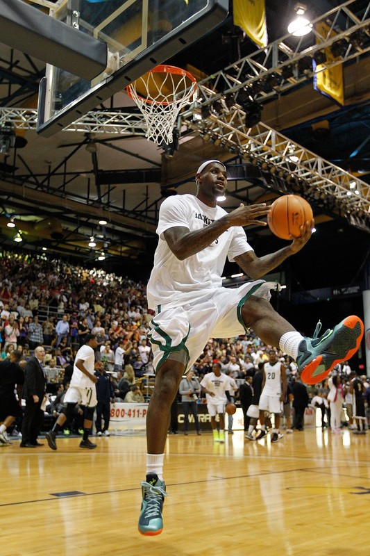 LeBron Debuts New Shoes at South Florida All Star Classic Game