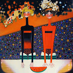 "WATERMELON" 60x60 (oil/acrylic on canvas)