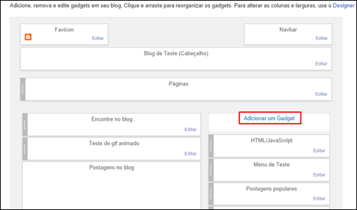 Como instalar um Widget no seu Blog -(Blogger) - Visual Dicas