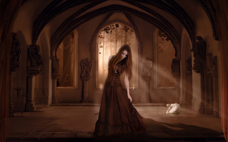Lady In Castle Of Swans, Magic Beauties 3