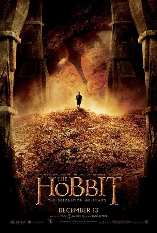 A hobbit Smaug pusztasága végső posztere