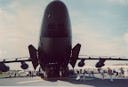 Tail view of the C-5 Galaxy.