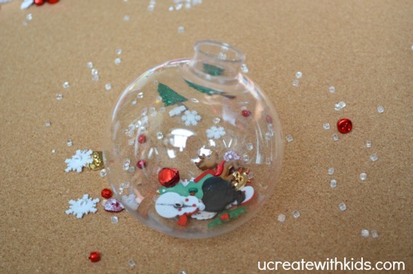 I Spy Christmas Ornament tutorial 1