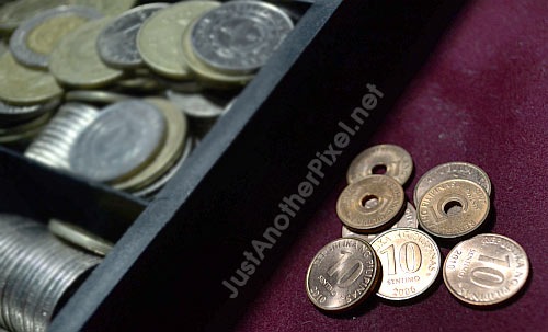 Do you still keep these 5 and 10 cent coins