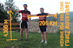 3 dni jazdy: przejechane 206km w poziomie i 4300m w pionie
