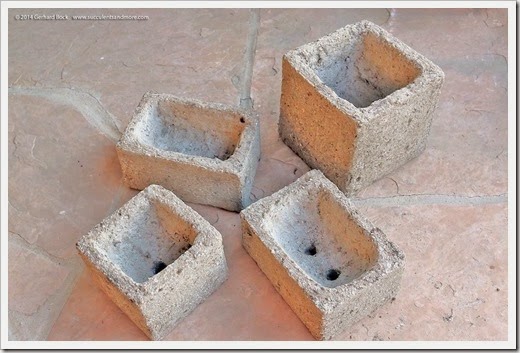 Hypertufa and clay pot update