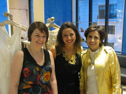 BHLDN's Katie Wadhams and Jessica Simmons with me
