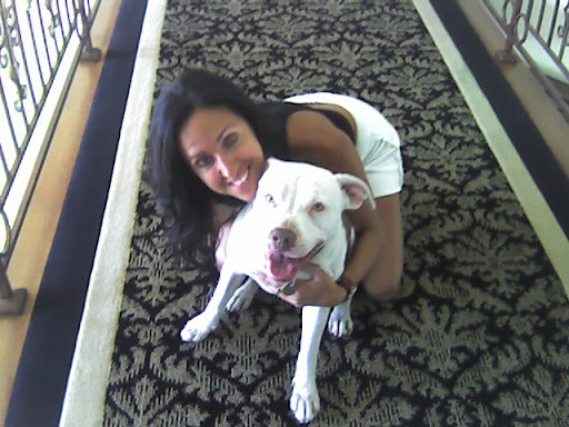 He was off to meet Yvette, who volunteered to be Georgie's foster mom while he searches for a forever home! The fabulous Kris Kelly Foundation (thekriskellyfoundation.org) reached out for foster help, and Yvette answered the call! Georgie would have a loving place to spend the holidays! Yvette is pictured here with her rescued pooch, Vargus. He was off to meet Yvette, who volunteered to be Georgie's foster mom while he searches for a forever home! The fabulous Kris Kelly Foundation (thekriskellyfoundation.org) reached out for foster help, and Yvette answered the call! Georgie would have a loving place to spend the holidays! Yvette is pictured here with her rescued pooch, Vargus.