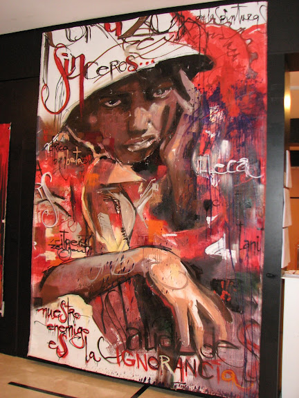 More Niño de las Pinturas work