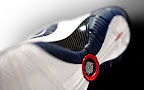 nike lebron 7 ps gr white navy red 6 04 Nike Air Max LeBron VII (7)   White/Navy/Gold Sample Actual Photos