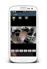 Single camera live view using the Android Mobile CMS app for iDVR. For more information, please visit http://iDVR.net android-cctv-camera-live-view.jpg