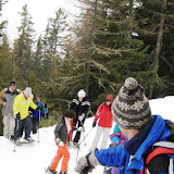 19.02.10 Schneeschuhwanderung Mühlwald Weizgruberalm - Ciaspolata molini di tures