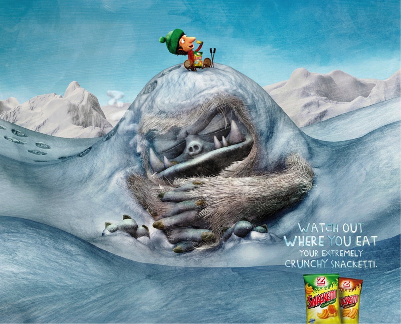 1 snacketti yeti hill aotw