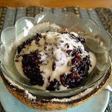 Thai Black Rice Pudding