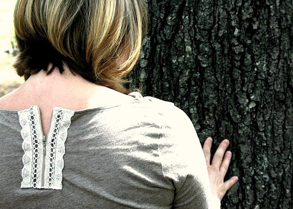 diy lace zipper