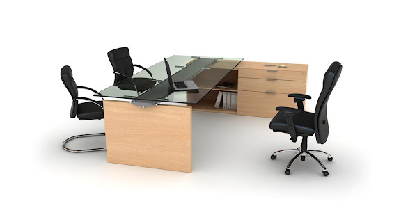 ESCRITORIO 240 EN L CON CREDENZA