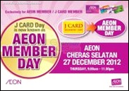 AEON Cheras Selatan Member Day Branded Shopping Save Money EverydayOnSales