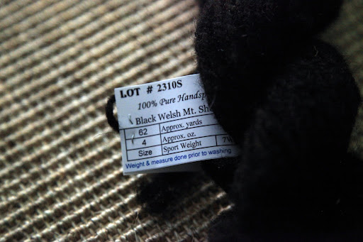 Black Welsh mountain sheep produce black, short, and dense wool.  If the sheep are exposed to a lot of sunlight, their coats turn a reddish shade, called Cochddu.