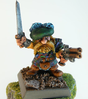 Dwarf Noble with Double Barrel Pistol