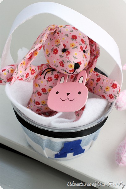 diy easter bunny basket
