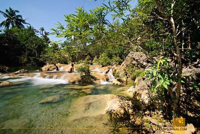 Natural Pool above the Waterfalls at Pangasinan's Bolinao Falls 2
