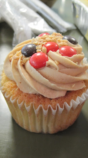 Peanut Butter and Jelly Cupcake