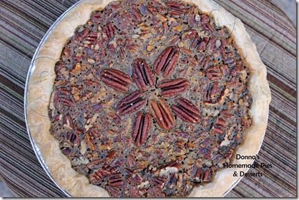 Old Fashioned Pecan Pie top copyright