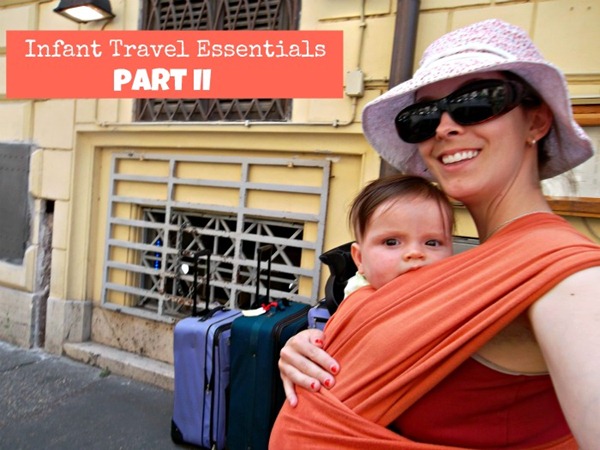 infant travel essentials