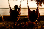 Surf House El Zonte zona relax - vista onde