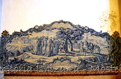 Glória Ishizaka - Mosteiro de Alcobaça - 2012 - Sala dos Reis - azulejo 2