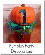 pumpkin party decorations