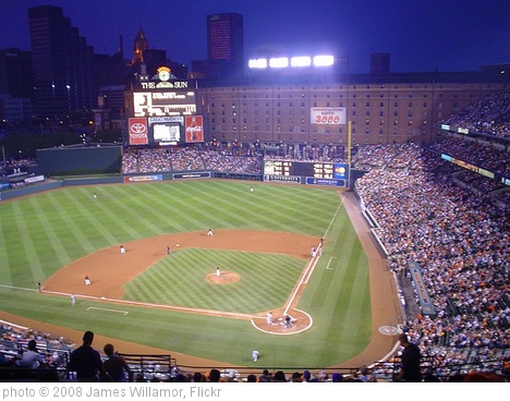 'Camden Yard, Baltimore' photo (c) 2008, James Willamor - license: http://creativecommons.org/licenses/by-sa/2.0/