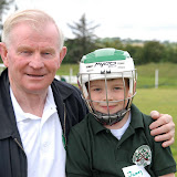 2/7/2012
ECHO SPORT 
John Twomey pictured with his grandson James O'Keeffe at Camp Ciaran at the Shamrocks GAA Club recently (PIc Howard Crowdy)
