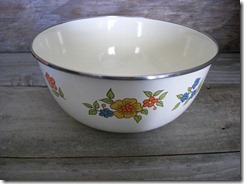 enamel bowl