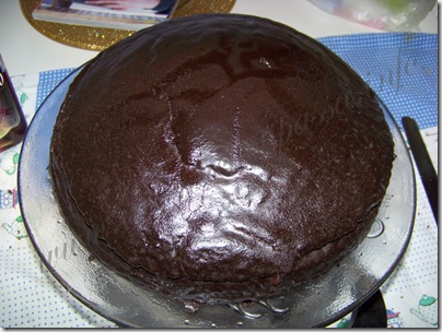 ricetta torta del diavolo torta al cioccolato rose pasta di zucchero (15)