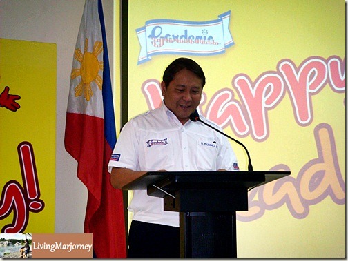 Mr. Simplicio Umali, President and General Manager DSC02705