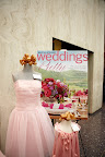 Bridesmaid dress by Cynthia Rowley for Dessy and a flower girl dress by Ash & Robbins. Bridesmaid dress by Cynthia Rowley for Dessy and a flower girl dress by Ash & Robbins.