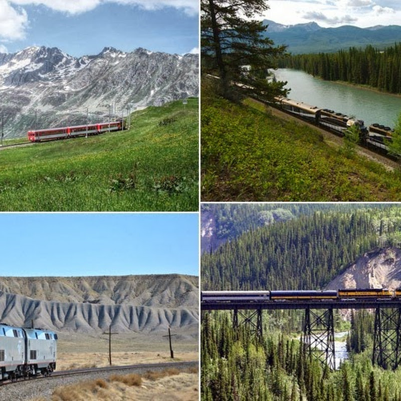 8 of the Most Scenic Train Routes Amusing