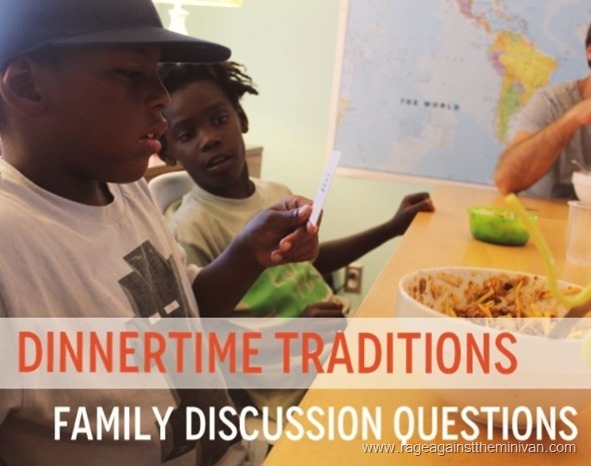table talk: a great way to inspire fun and interesting dinnertime conversation with kids