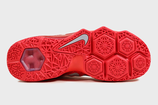 8220All Over Red8221 Nike LeBron 12 Low is Available at Eastbay